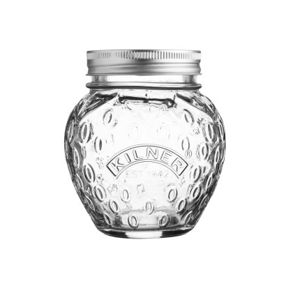 Strawberry Preserve Fruit Jar