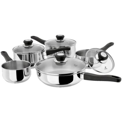 Judge Vista 5 Piece Saucepan Set Judge Vista 5 Piece Saucepan Set