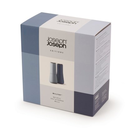 Joseph Joseph Sky Milltop Salt and Pepper Set Editions Joseph Joseph Sky Milltop Salt and Pepper Set Editions