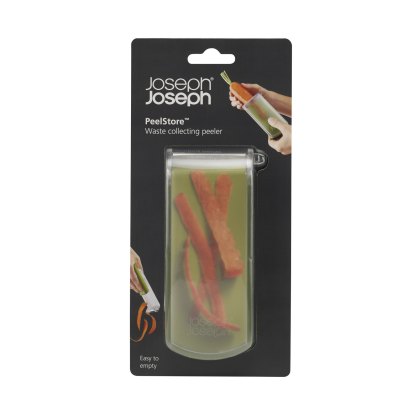 Joseph Joseph PeelStore Waste Collecting Peeler  Green Joseph Joseph PeelStore Waste Collecting Peeler  Green