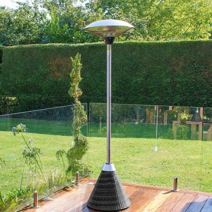 Free Standing Patio Heater in Grey