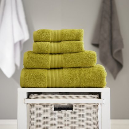 Deyongs Bliss Pima Towels Olive