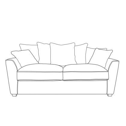 Fantasia 3 Seater Sofa
