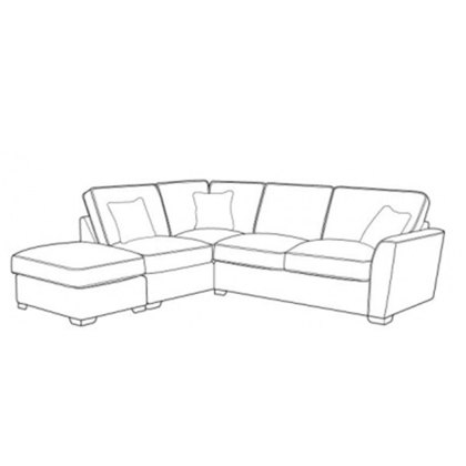 Fantasia LHF Corner Chaise  Sofa & End Stool