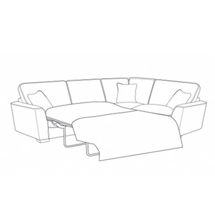 Fantasia RHF Corner Sofa with Sofa Bed