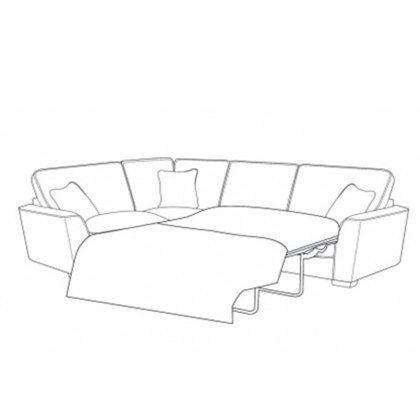 Fantasia LHF Corner Sofa with Sofa Bed