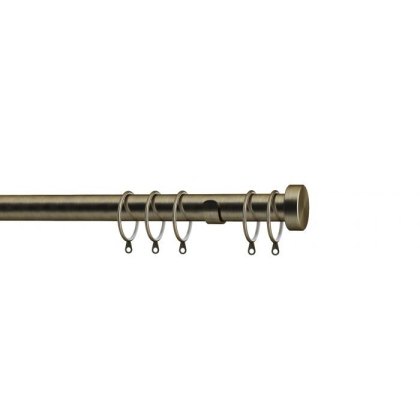 Stud End Cap Pole Antique Brass Stud End Cap Pole Antique Brass