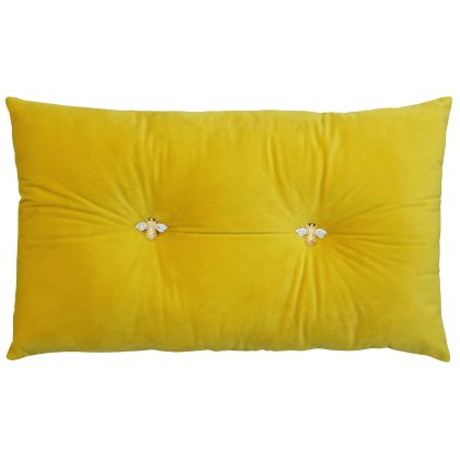Riva Home Bumble Yellow Cushion
