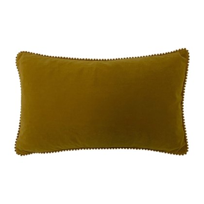 Cosmo Ochre Feather Cushion