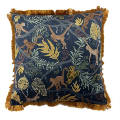 Monkey Forest 50x50 Fea Cushion