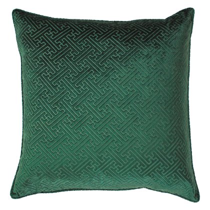 Florence Cushion Poly Filled Emerald 55x55