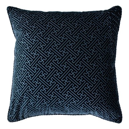 Florence Cushion Poly Filled Navy 55x55