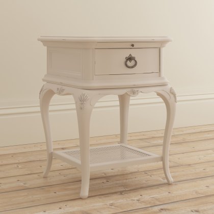 Willis & Gambier Ivory Bedroom 1 Drawer Bedside Chest