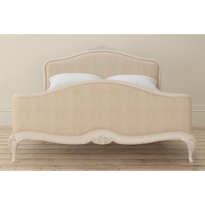 Willis & Gambier Ivory Bedroom Upholstered Super King Bedstead high end Willis & Gambier Ivory Bedroom Upholstered Super King Bedstead high end