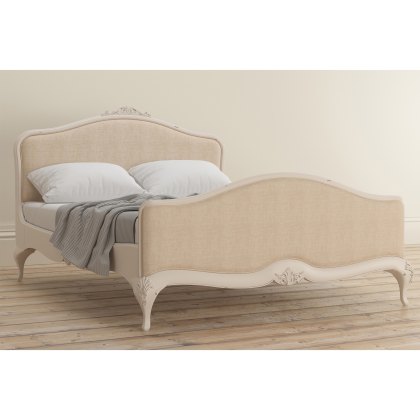 Willis & Gambier Ivory Bedroom Upholstered Super King Bedstead high end