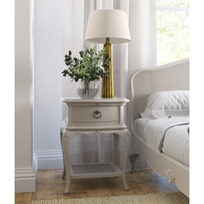 Willis & Gambier Etienne Bedroom 1 Drawer Bedside Table