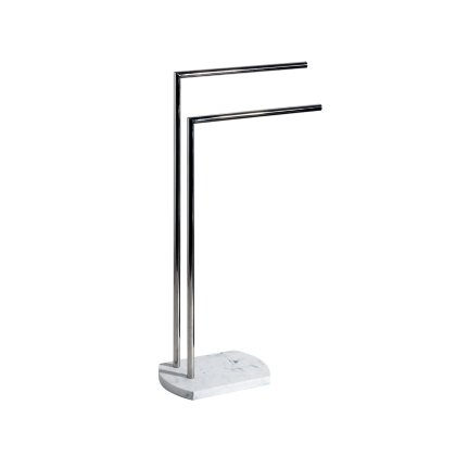 Octavia White Towel Stand