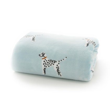 Dalmation Fleece Throw