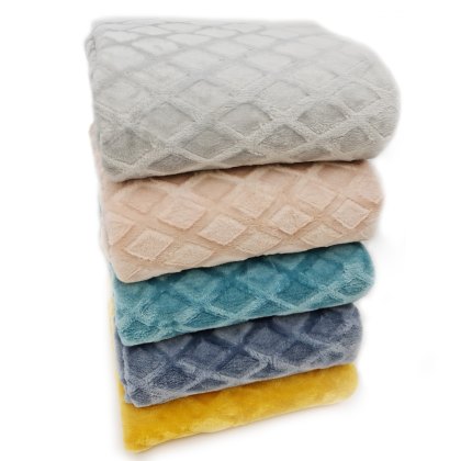 Denver Pink Ultrasoft Throw
