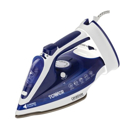 Tower Ceraglide 2400w Cord or Cordless Steam Iron