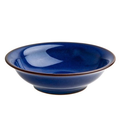Denby Imperial Blue Small Shallow Bowl