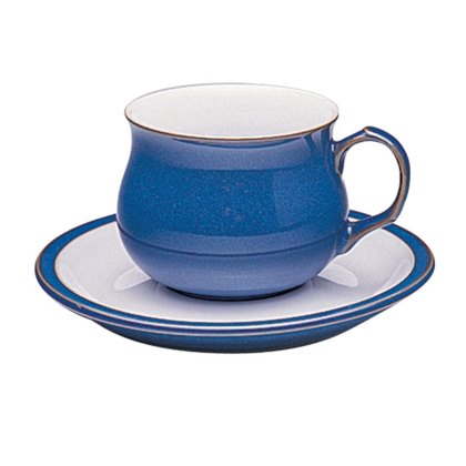 Denby Imperial Blue Tea Saucer Denby Imperial Blue Tea Saucer