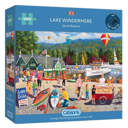 Gibsons Lake Windermere 1000pc Puzzle