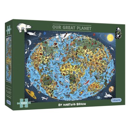 Gibsons Our Great Planet 1000 pc Puzzle