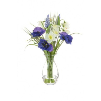 Mixed Narcisus Vase