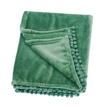 Cashmere Touch Throw Moss