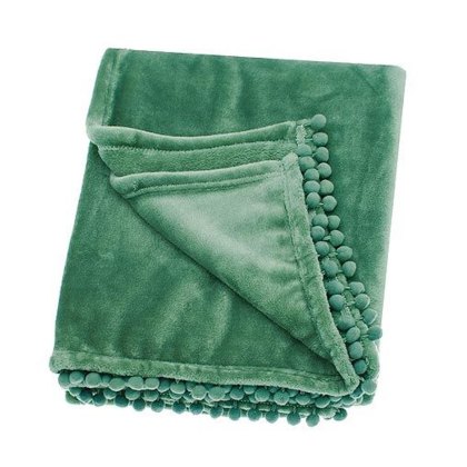 Walton & Co Cashmere Touch Throw Moss Walton & Co Cashmere Touch Throw Moss