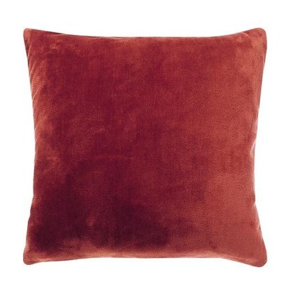 Waltons & Co Cashmere Touch Cushion Earth Red