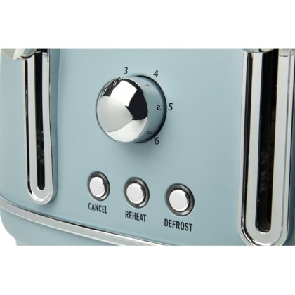 Highclere Blue 4 Slices toaster