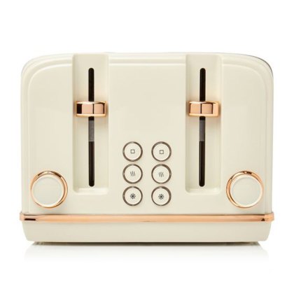 Salcombe Cream & Copper 4 Slices toaster Salcombe Cream & Copper 4 Slices toaster