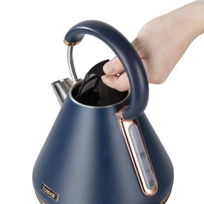 Tower Cavaletto Pyramid Kettle 1.7L Blue