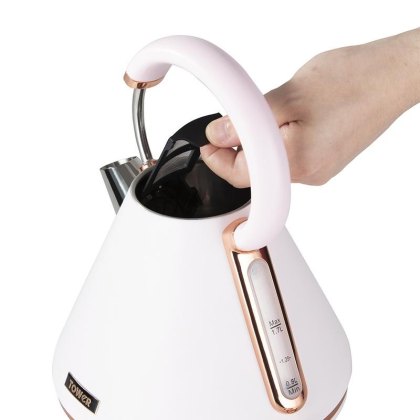 Tower Cavaletto Pyramid Kettle 1.7L Pink