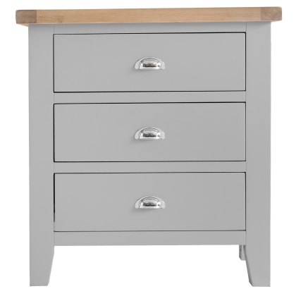 Tenby Grey 3 Drawer Chest