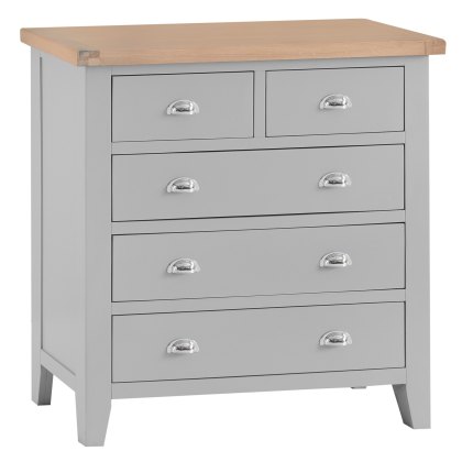 Tenby Grey 2 over 3 Chest