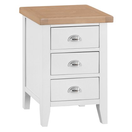 Tenby Off White Large Bedside Table
