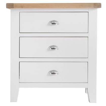 Tenby Off White 3 Drawer Chest