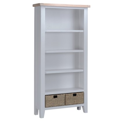 Tenby Large Bookcase Grey