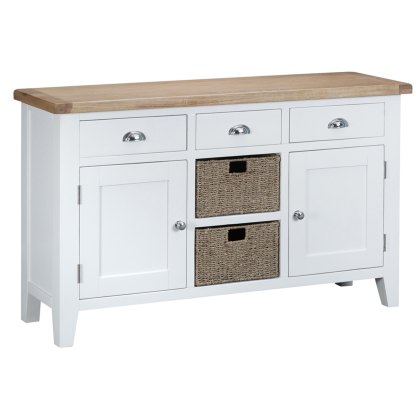Tenby Large Sideboard Off White