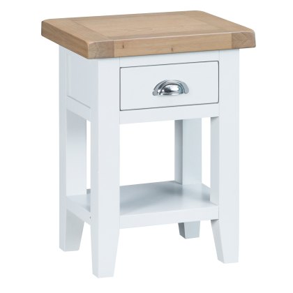 Tenby Side Table Off White