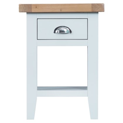 Tenby Side Table Off White