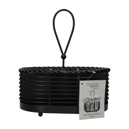 Wire Rope Napkin and Cutlery Caddy