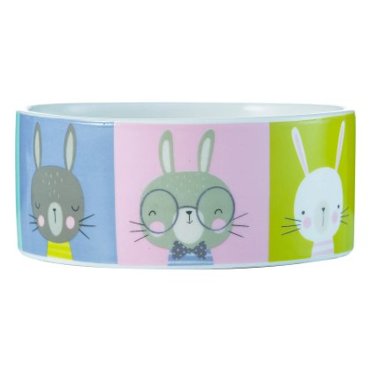 pawtrait pets rabbit bowl