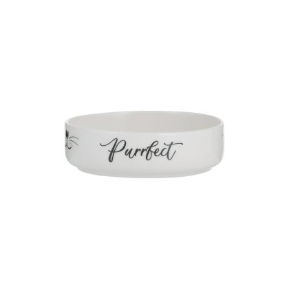 Purrfect Cat Bowl - Stoneware Purrfect Cat Bowl - Stoneware