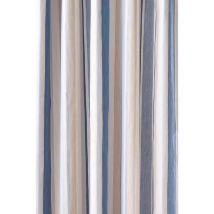 Laura Ashley Awning Stripe Sea Spray Curtains W 88" x D 72"