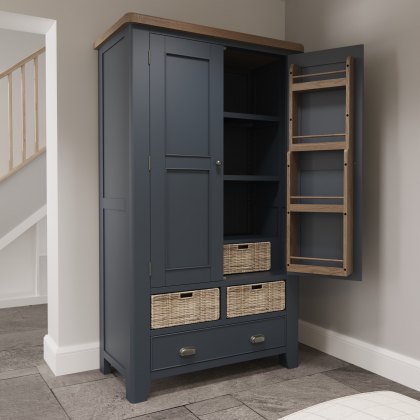 Heritage Blue Larder Unit