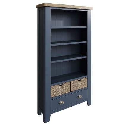 Heritage Blue Large Bookcase